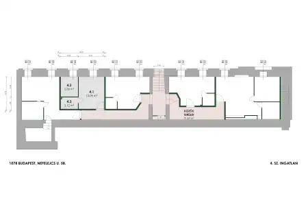 Eladó téglalakás, Budapest, VII. kerület 1+1 szoba 20 m² 17.9 M Ft