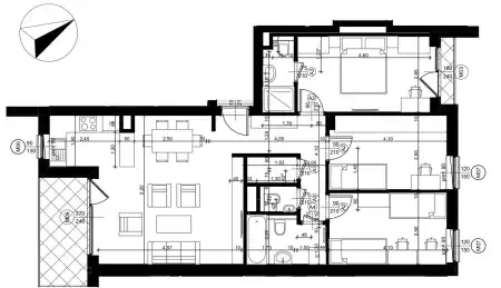 Eladó téglalakás, Budapest, X. kerület 4 szoba 78 m² 119 M Ft