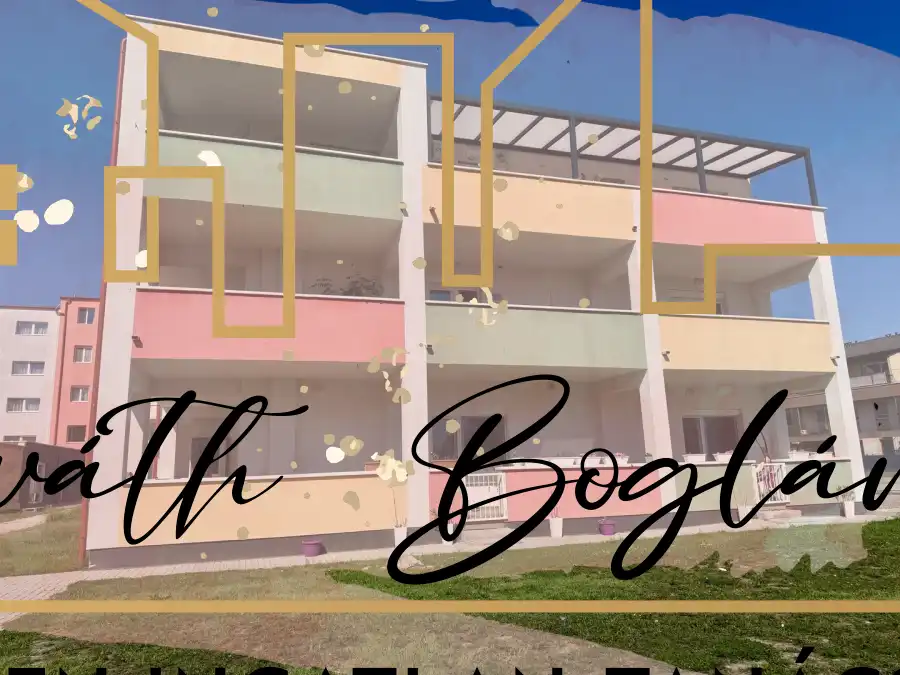 eladó újszerű téglalakás, Komárom